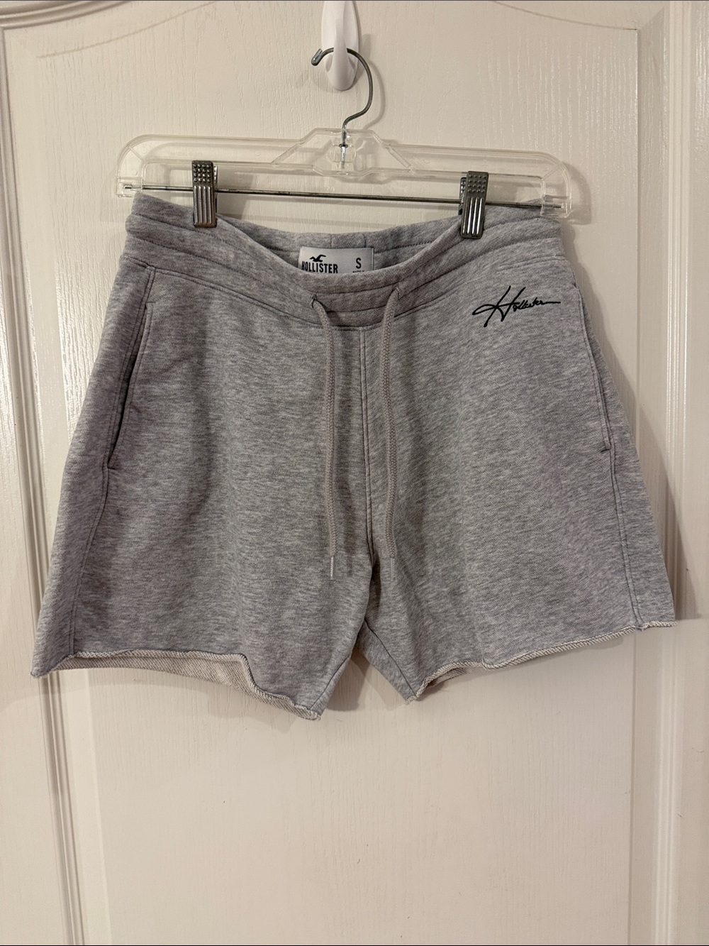 Hollister Women's Gray Drawstring Lounge Shorts size small